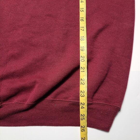 Vintage Champion Crewneck Sweatshirt Men’s Size Large - Maroon Red - Picture 8 of 8
